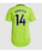 Manchester United Christian Eriksen #14 Ausweichtrikot für Frauen 2022-23 Kurzarm
